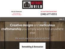 Tablet Screenshot of detroitbuild.com